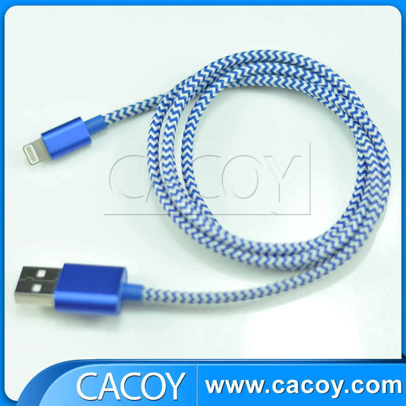 Large aluminum shell braided cable